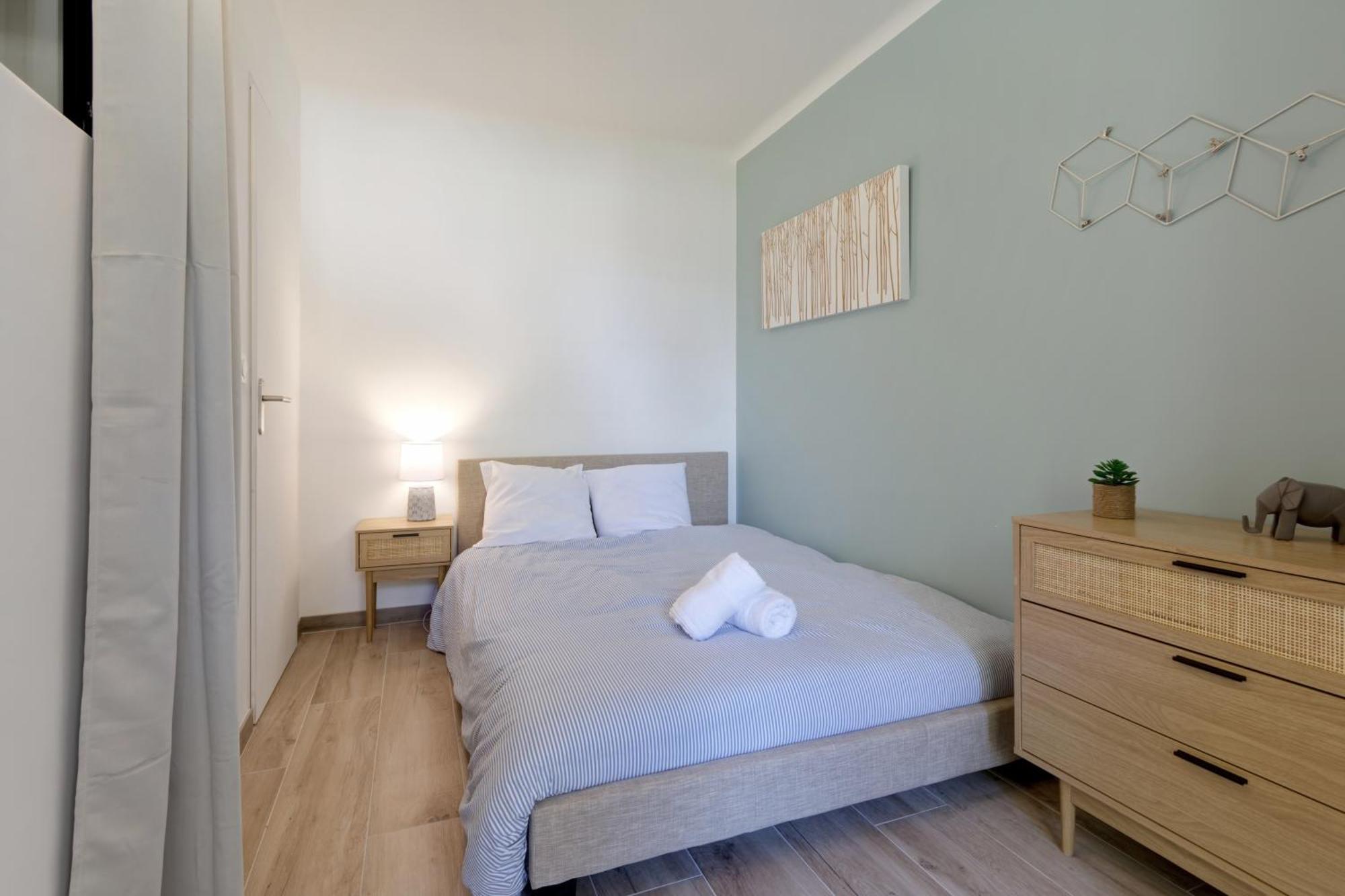 016- T2 Tropisme, Appart 1 Chambre,Clim,Wifi,Parking Montpellier Exterior foto